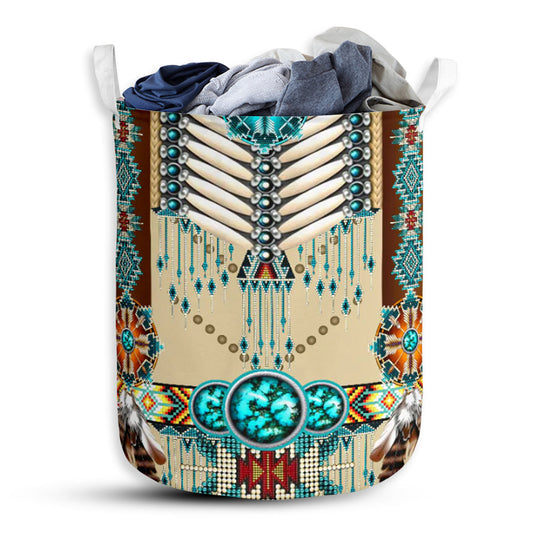 Native American Lovely Style Laundry Basket For Bathroom Bedroom Storage