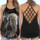 Native Peace Girl Hollow Tank Top For Yoga Workouts And Festival Wear