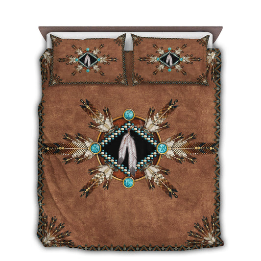 Native American Nature Sign Bedding Cover For Southwestern Bedroom Decor