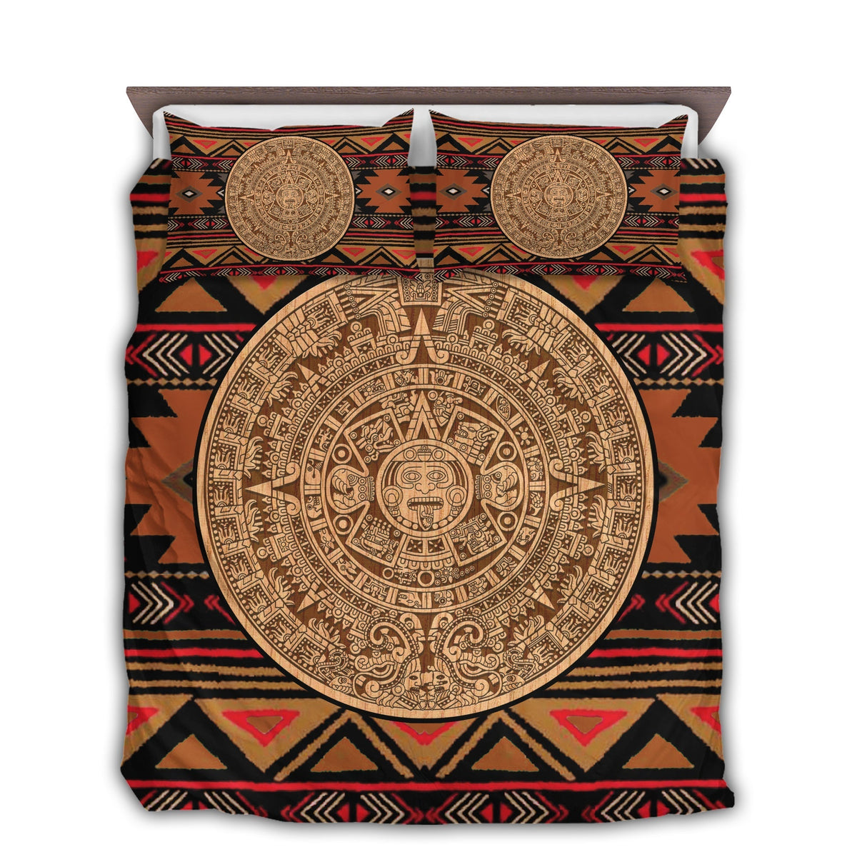 Native Aztec Mayan Bedding Cover For Southwestern Bedroom Decor