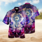 Native Dreamcatcher Moon Smile Hawaiian Shirt For Coastal Travel, Casual Events, And Comfortable Summer Wear