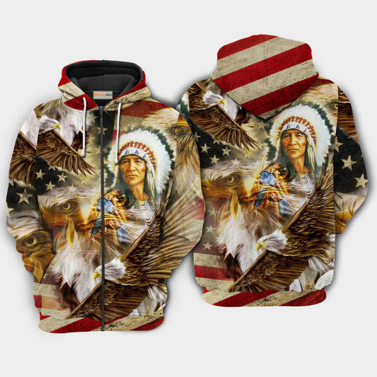 Native Eagle Proud Hoodie For Heritage Events Weekend Outings And Comfortable Streetwear
