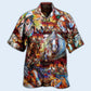 Bohemian Horse Amazing Hawaiian Shirt Artwork View For Weekend Travel And Beach Style