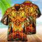 Bohemian Horse Peace Sunset Hawaiian Shirt Design View For Resort Travel And Thoughtful Gifting