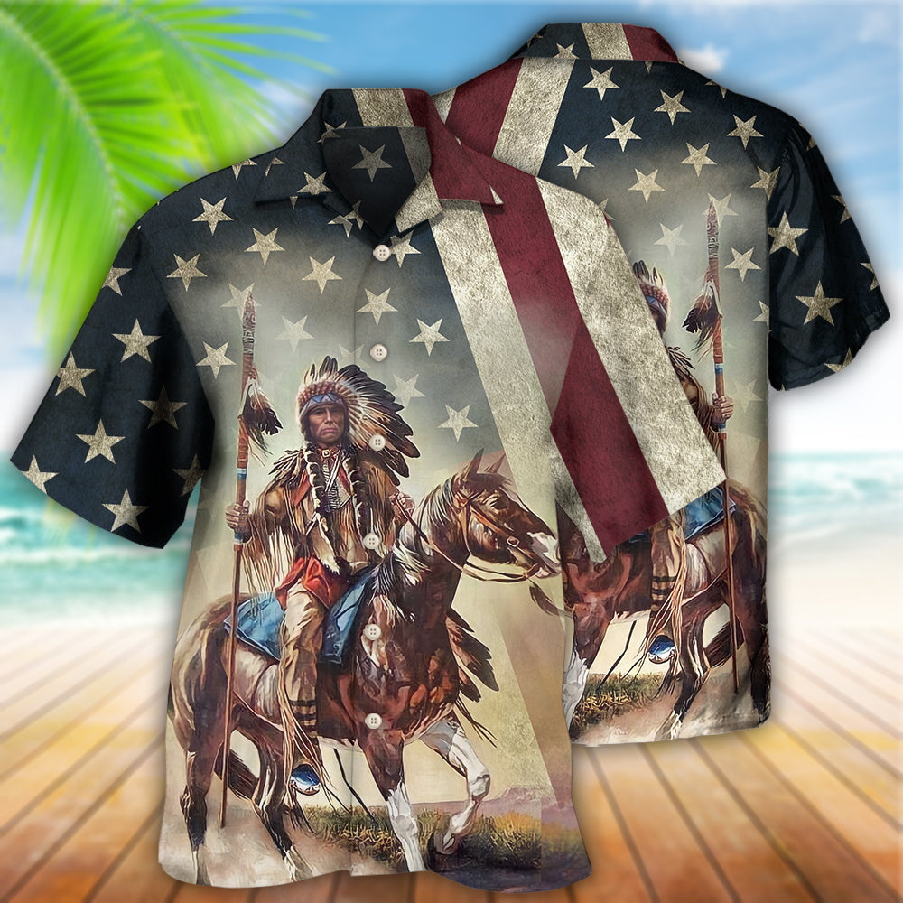 Bohemian Horses Protect Place American Hawaiian Shirt For Warm Weather Adventures And Everyday Comfort