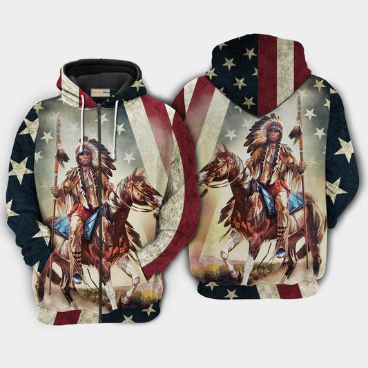 Native Horses Protect Place Hoodie For Cultural Themes Casual Travel And Meaningful Gift Giving