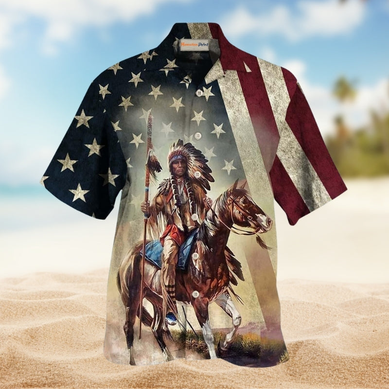 Native Horses Protect Place Hawaiian Shirt For Island Adventures Beach Events And Thoughtful Gifting