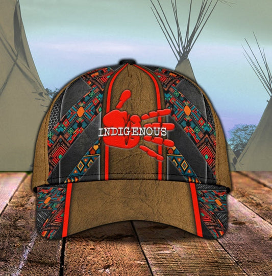 Native American Indigenous Heritage Classic Cap For Summer Vacations Parties And Outdoor Events