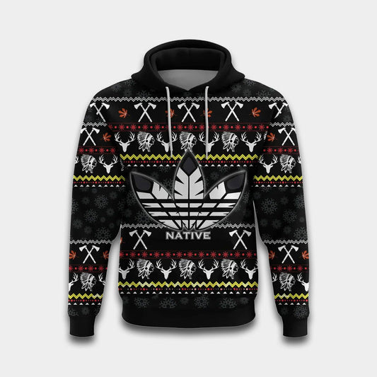 Native Inspired Sign Hoodie For Heritage Inspired Adventures Everyday Wear And Gift Ideas