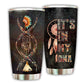 Native It's In My DNA Pattern 20 Oz Tumbler For Coffee Travel And Daily Drinks