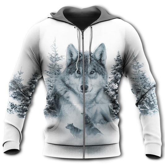 Native Culture Wolf Snow Hoodie For Heritage Events Weekend Outings And Comfortable Streetwear
