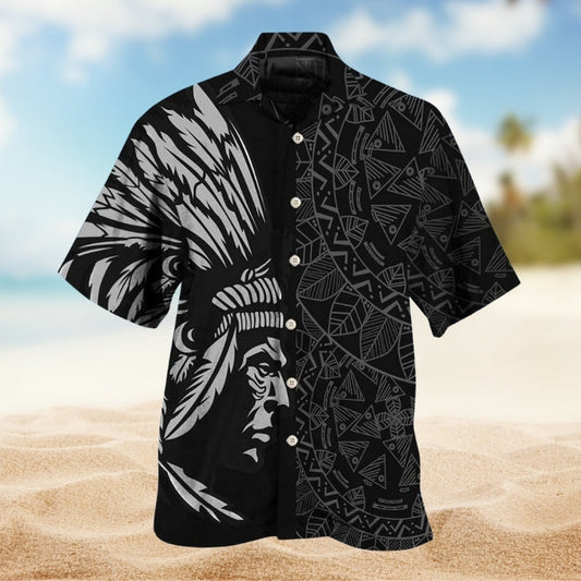 Native Strong Hawaiian Shirt For Resort Trips, Coastal Parties, And Warm Weather Style