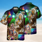 Native Christmas Hawaiian Shirt For Festive Events, Island Vacations, And Comfortable Casual Outfits
