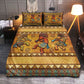 Native American Sign Yellow Bedding Cover For Southwestern Bedroom Decor