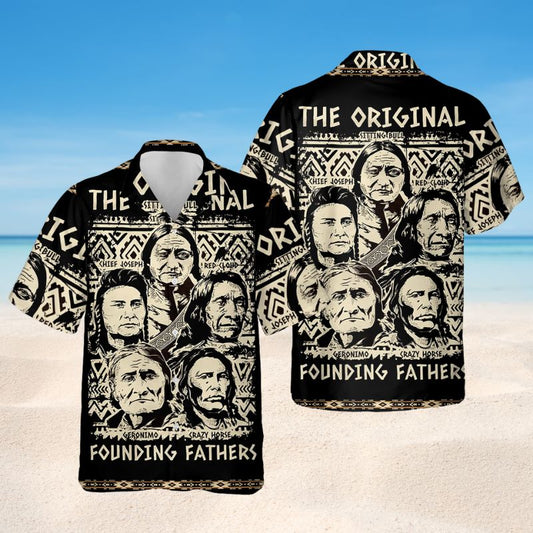 Heritage Pride Forever Honor Hawaiian Shirt For Summer Vacation Beach Travel And Relaxed Casual Wear