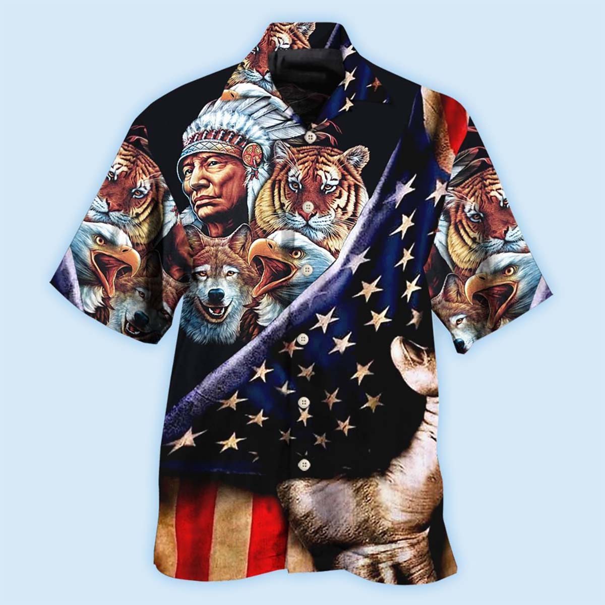 Heritage Peaceful Hawaiian Shirt For Coastal Adventures And Warm Weather Wear