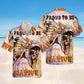 Heritage Pride Peaceful Heart Hawaiian Shirt For Summer Vacation Beach Travel And Relaxed Casual Wear