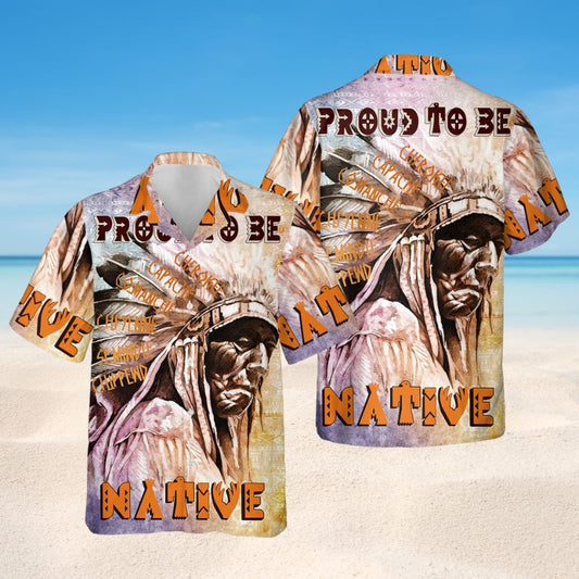 Heritage Pride Peaceful Heart Hawaiian Shirt For Summer Vacation Beach Travel And Relaxed Casual Wear