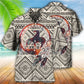 Bohemian Peace Feather Hawaiian Shirt Design View For Resort Travel And Thoughtful Gifting