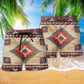 Southwestern Peace Minimal Beach Shorts Pattern Detail For Weekend Travel And Comfortable Daily Wear