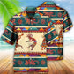 Bohemian Peace Hawaiian Shirt Design View For Casual Summer Styling