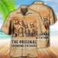 Bohemian Peace Original Hawaiian Shirt Design Detail For Sunny Adventures And Casual Wear