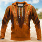 Native Orange Culture Hoodie For Cultural Themes Casual Travel And Meaningful Gift Giving