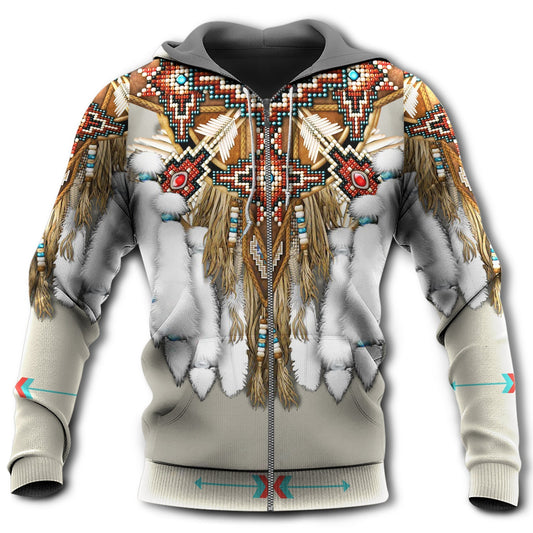 Native Feather Culture Hoodie For Traditional Themes Outdoor Events And Casual Travel