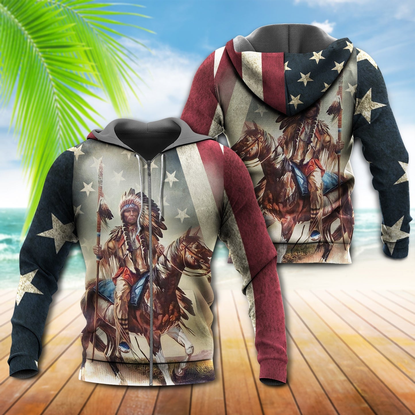 Native Horses Protect America Hoodie For Traditional Inspired Outfits Travel And Thoughtful Gifts