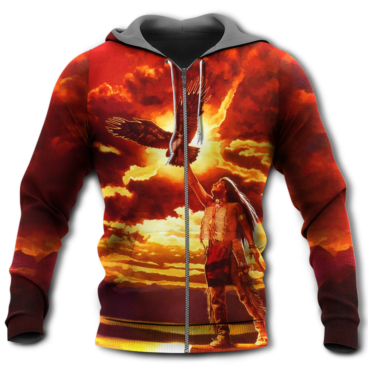 Native Sunset Love Peace Hoodie For Peace Inspired Outfits Casual Events And Thoughtful Gifting