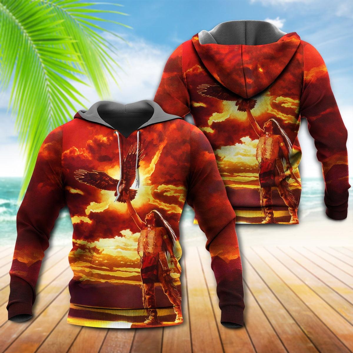 Native Sunset Love Peace Hoodie For Peace Inspired Outfits Casual Events And Thoughtful Gifting