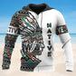 Native Symbol Color Unique Hoodie For Cultural Appreciation Events Casual Wear And Thoughtful Gifting
