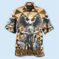 Bohemian Eagle American Man Strong Hawaiian Shirt For Warm Weather Adventures And Everyday Comfort