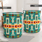 Native American Upholstery Laundry Basket For Room Home Organizer
