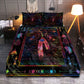 Native Dreamcatcher Feather Bedding Cover For Pet Lover Bedroom Decor