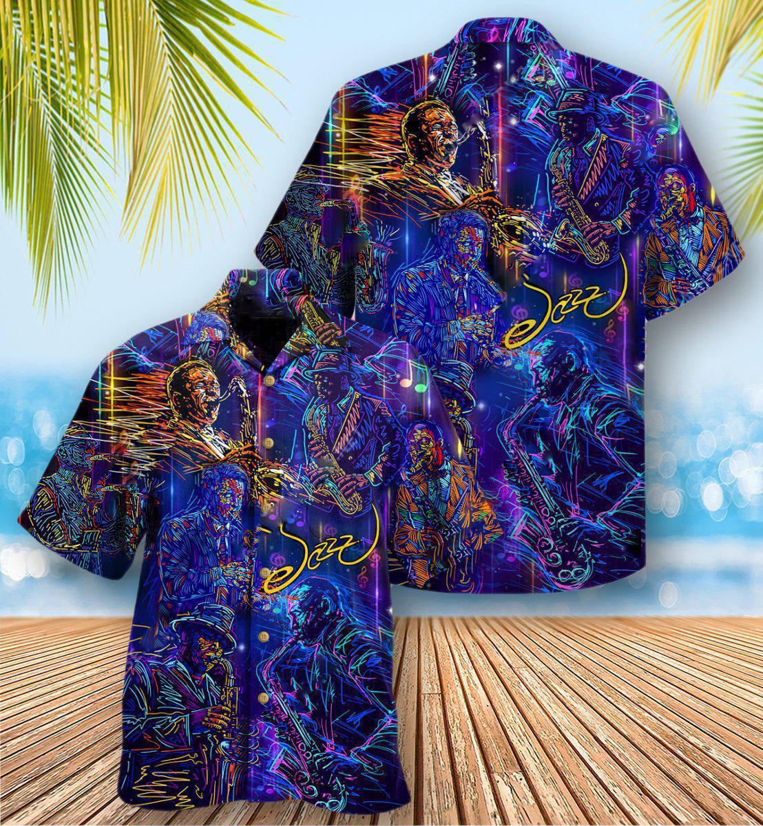 Saxophone Underestimate Old Man Hawaiian Shirt For Poolside Relaxation And Sunny Getaways