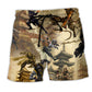 Ninja Beach Shorts For Resort Getaways And Versatile Outdoor Wear