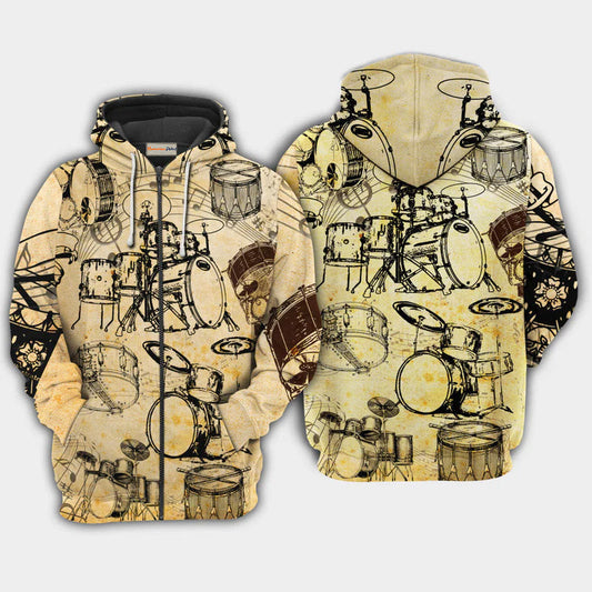 No Drums Life Hoodie For Casual Streetwear Travel And Everyday Comfort