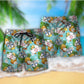 Nurse Pineapple Hospital Tropical Floral Beach Shorts Pattern View For Island Getaways And Summer Trips
