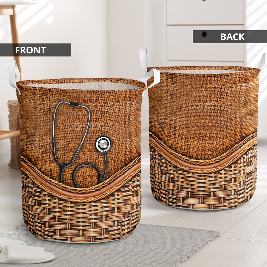 Nurse In My Life Laundry Basket For Room Home Organizer