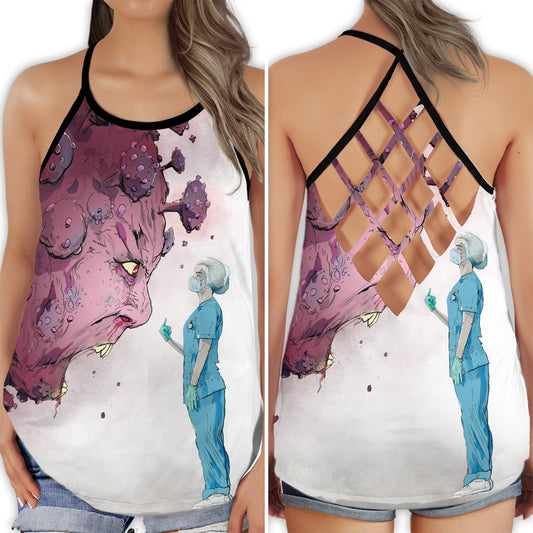 Nurse Strength Than You Think Hollow Tank Top For Yoga Workouts And Casual Wear
