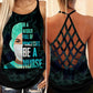 Nurse Strength Hollow Tank Top For Fitness Sessions And Summer Events