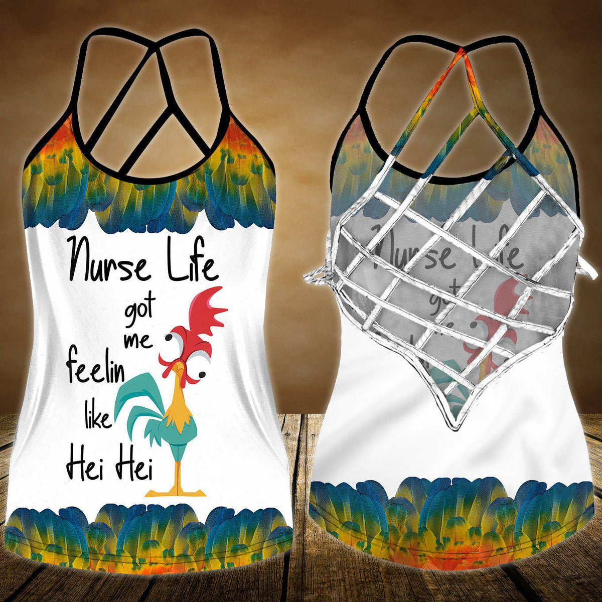 Nurse Strength Hollow Tank Top For Active Days And Thoughtful Gifting