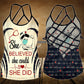 Nurse Strength Hollow Tank Top For Active Lifestyles And Weekend Style