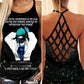 Nurse Strength Hollow Tank Top For Fitness Activities And Relaxed Style