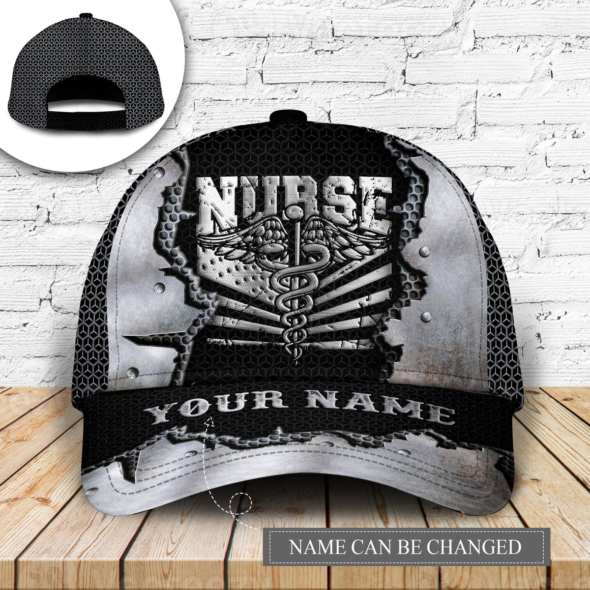 Nurse Life Black Personalized Classic Cap For Everyday Accessories Festivals And Relaxed Outings