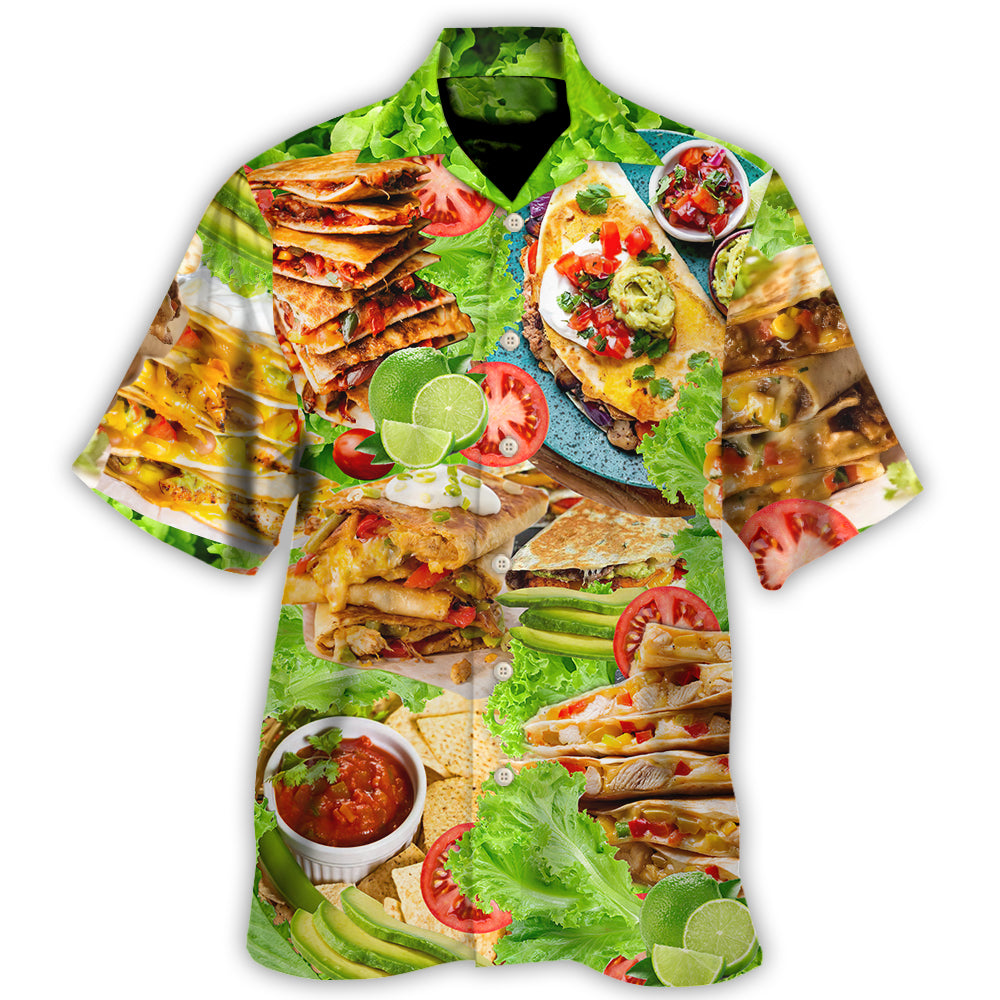 Food Quesadilla Whisperer Delicious Hawaiian Shirt For Playful Vacation Style, Coastal Trips, And Everyday Comfort