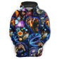Galaxy Planet Cosmic Love Hoodie For Mythical Themes Daily Outfits And Gift Ideas