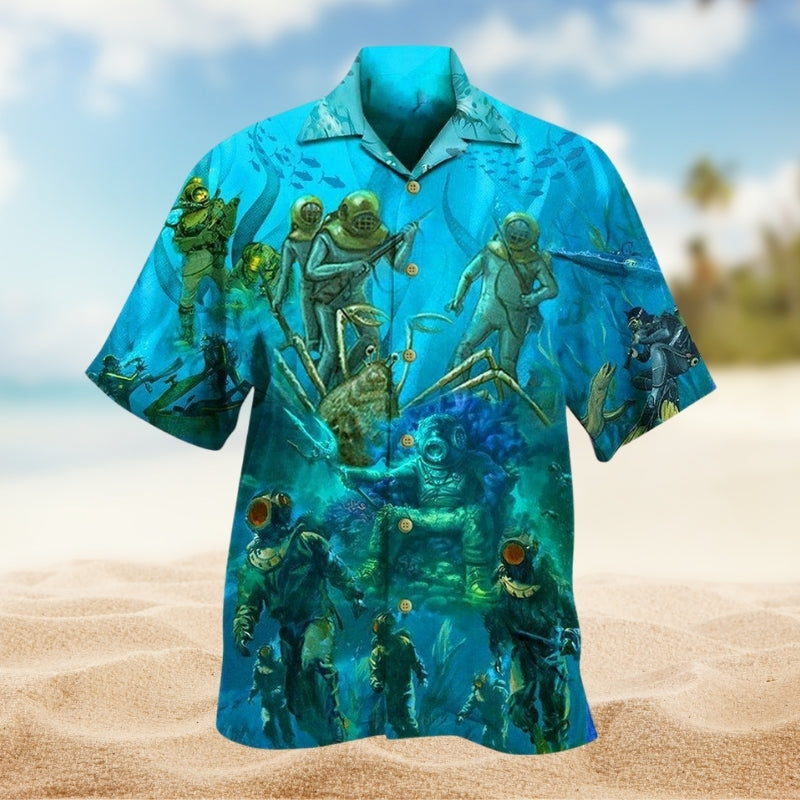 Tropical Basset Hound Leaves Hawaiian Shirt Fabric Pattern Detail For Beach Days