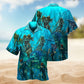Ocean Wave Hawaiian Shirt For Beach Days, Coastal Adventures, And Thoughtful Gift Giving